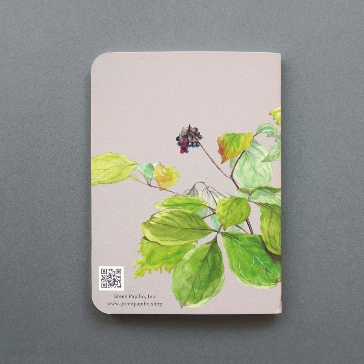 MUJINZO Notebook A6 Woodland Peony - Image 5