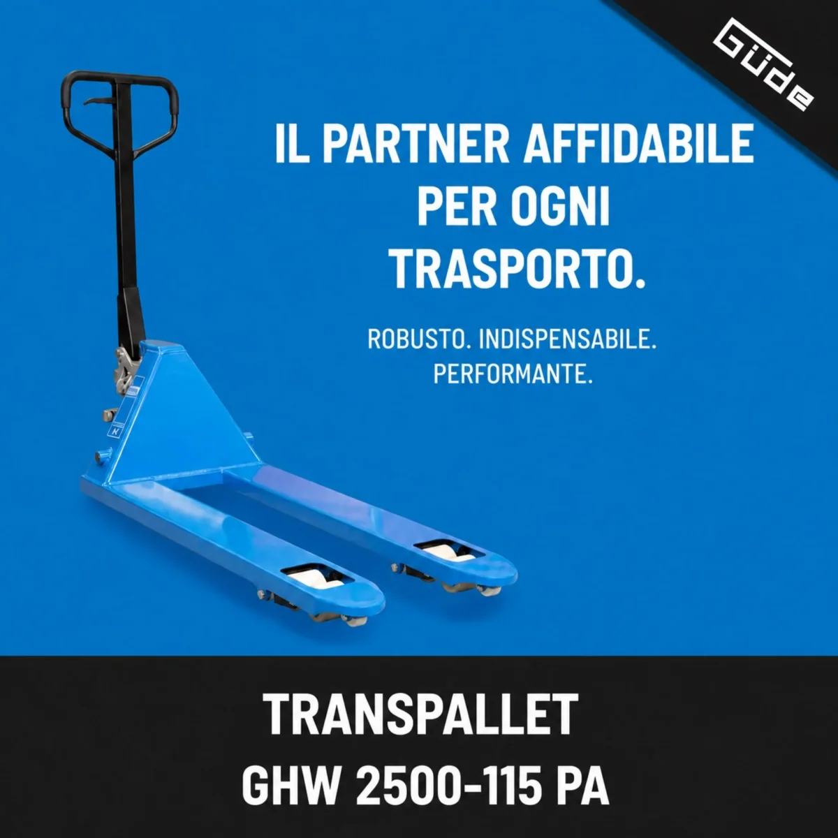 Empilhador manual Güde 2500 kg - PA - Image 4