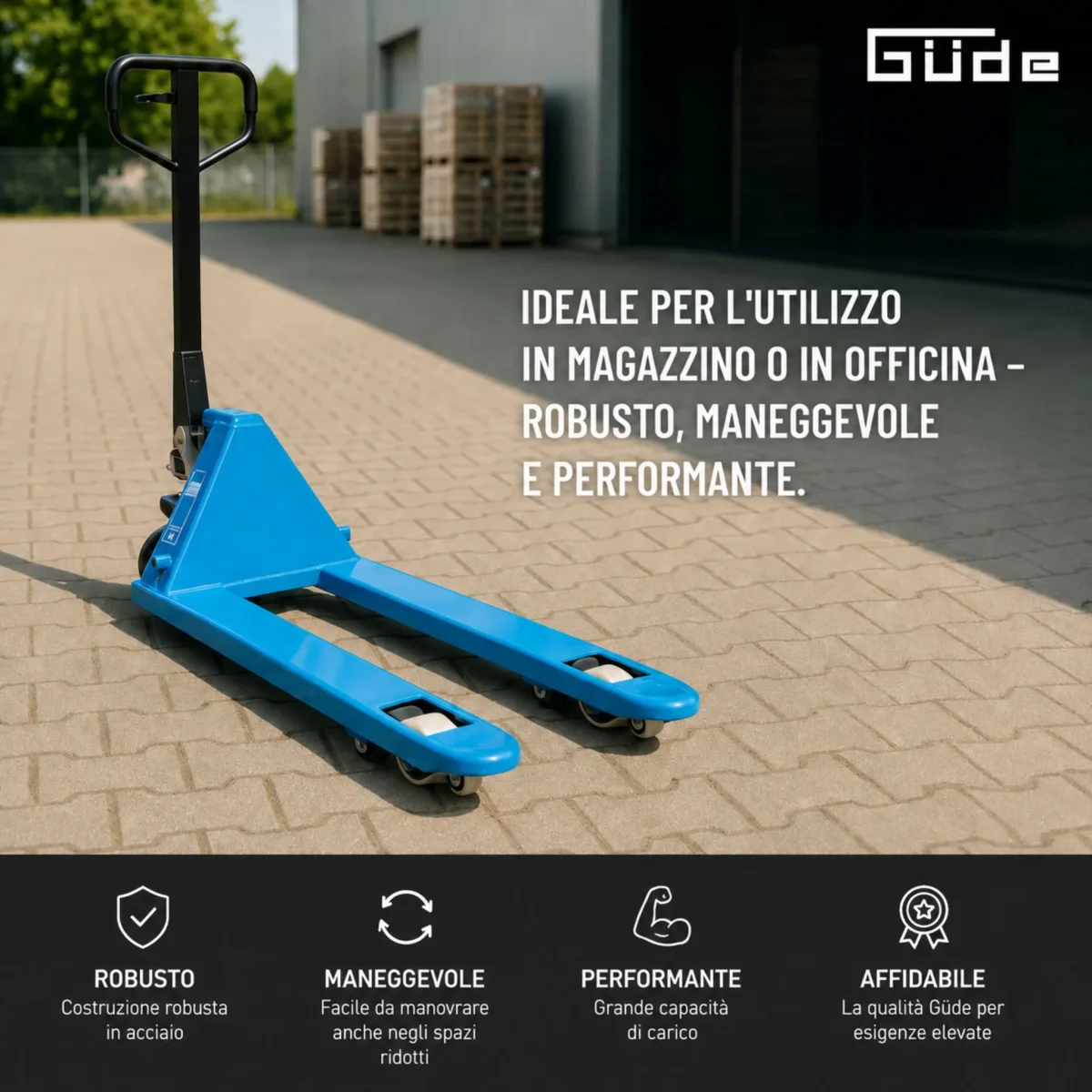 Empilhador manual Güde 2500 kg - PA - Image 5
