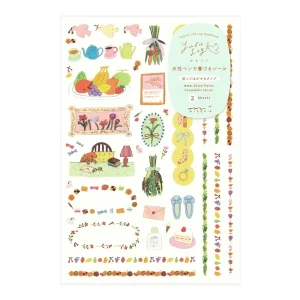 Yuru Log Sticker 2 Sheets My Life