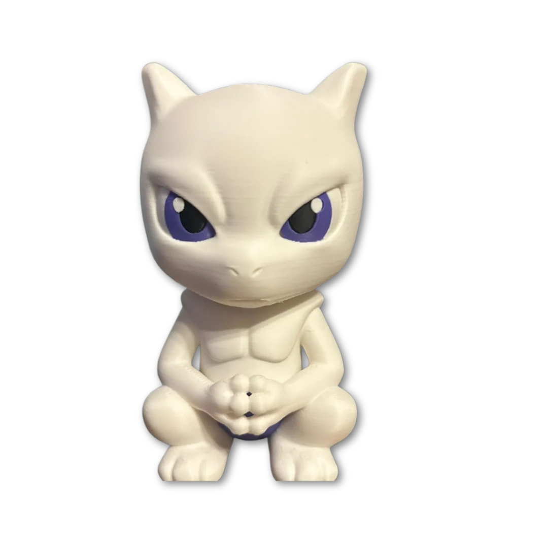 Miniatura Chibi Mewtwo (Pokémon)