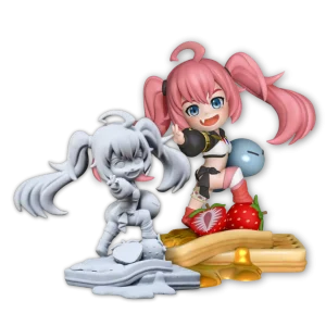 Chibi Milim Nava: A Rainha Demónio do Caos